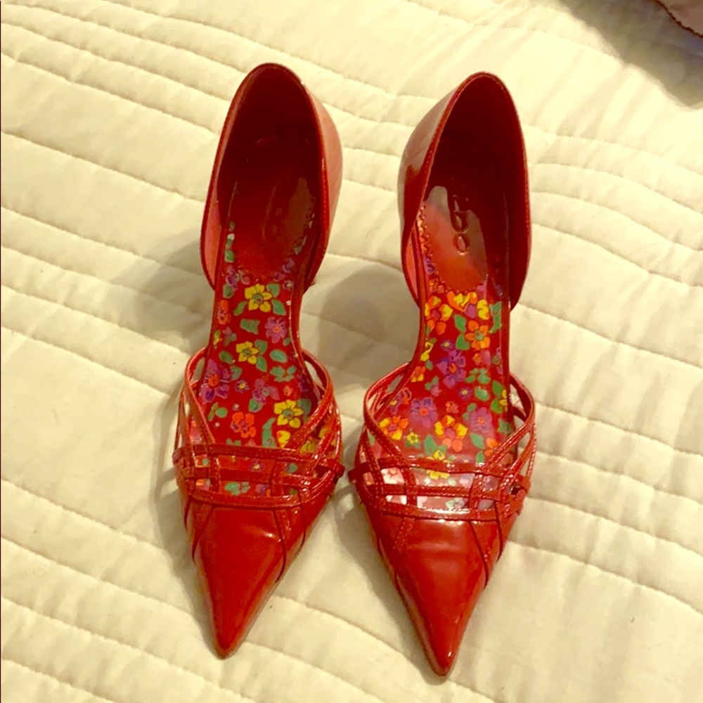 ALDO Cherry 🍒 Red heels!